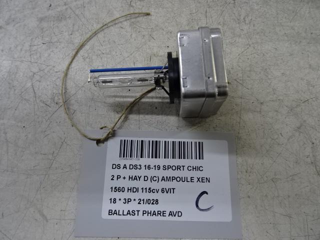 BALLAST DE PHARE XENON DROIT DS DS 3 (SA) (01-2015/07-2019), Utilisé, Autres marques automobiles