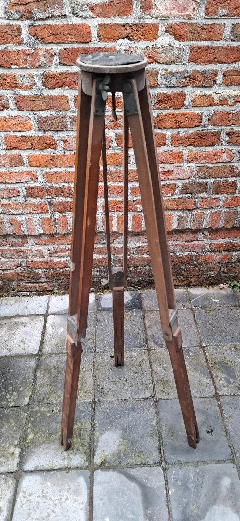 Vintage houten statief/tripod/driepikkel, Antiek en Kunst, Ophalen of Verzenden