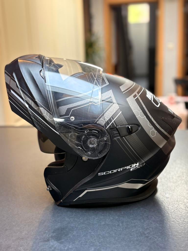 casque modulable scorpion exo-920 TBE taille XXL hygiène++, Ophalen, XXL