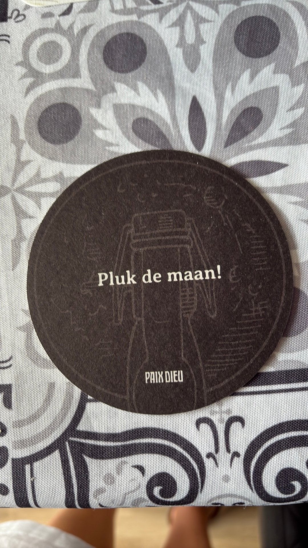 Tapis à bière Paix Dieu, Collections, Marques de bière, Enlèvement ou Envoi, Neuf, Sous-bock, Autres marques