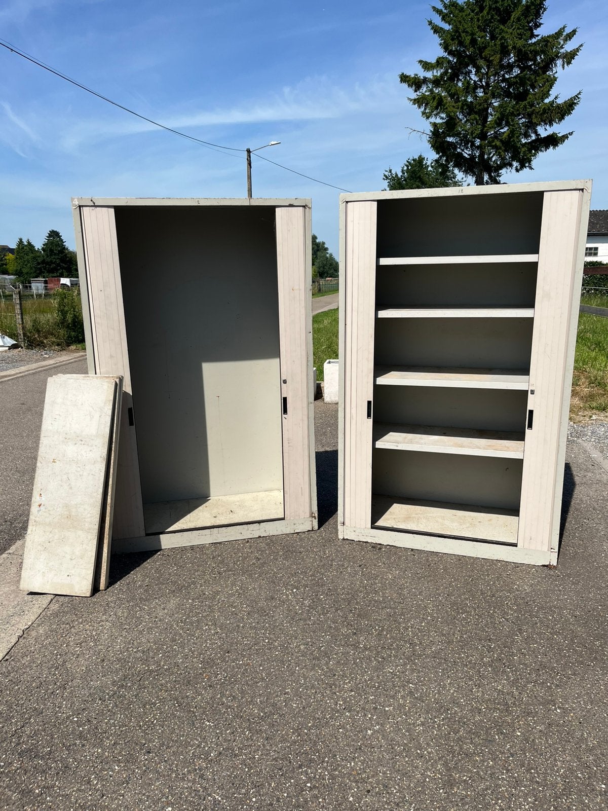 Armoires métalliques, Maison & Meubles, Armoires | Armoires à porte coulissante & Armoires à archives, Enlèvement