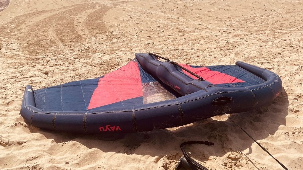 Vayu wing 7,4m², Watersport en Boten, Wingsurfen, Ophalen, Gebruikt, Wingsurf-wing