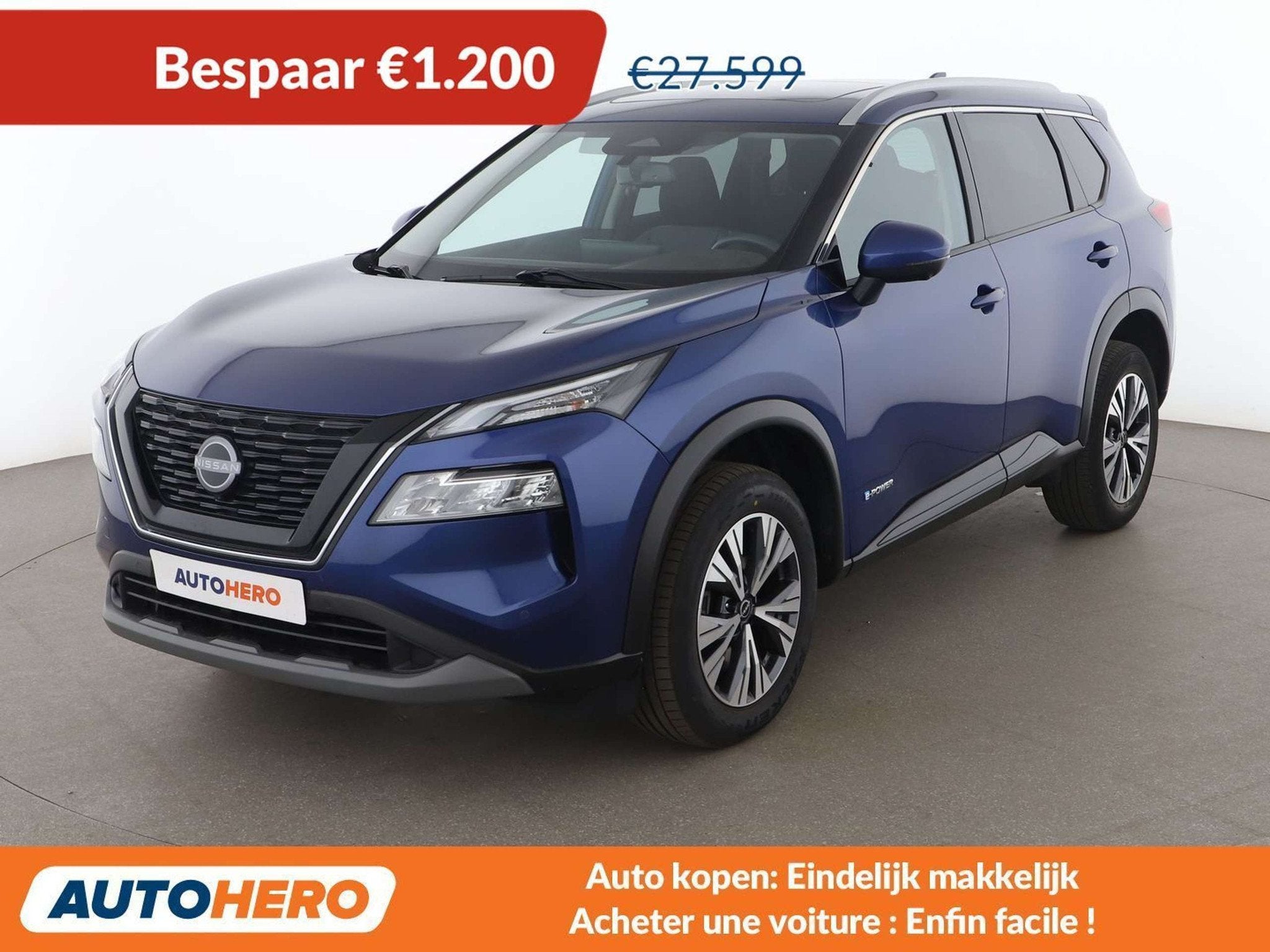 Nissan X-Trail 1.5 VC-T e-POWER N-Connecta (automatique), Euro 6, Noir, 5 portes, 5 places