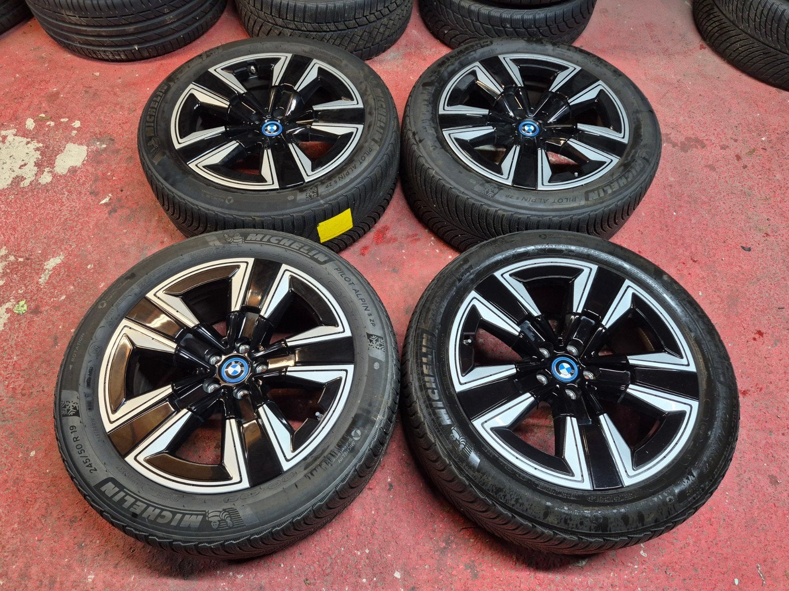 jantes BMW origine 19" kit hiver ix3 G08 5x112, Enlèvement, Utilisé, BMW