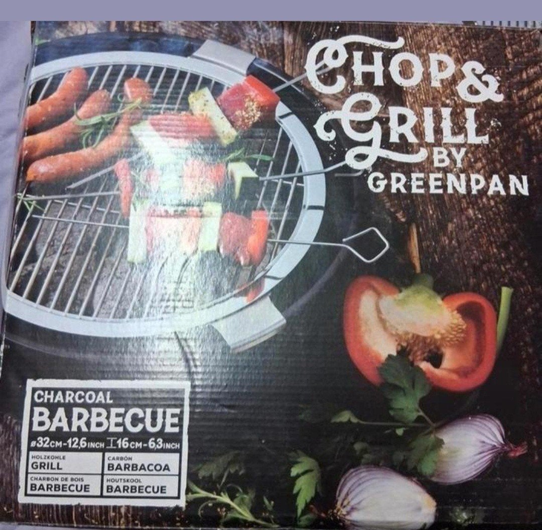 barbecue chop &grill by greenpan 32 cm.zie foto's NIEUW, Ophalen