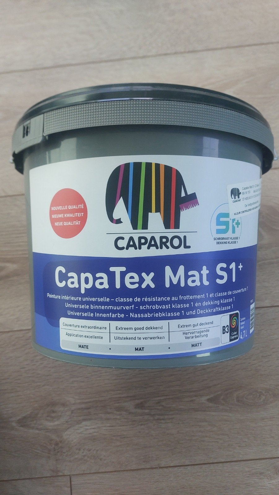 Caparol CapaTex Mat S1+ Muurverf (5L) - Kleur: Malachit 80, Ophalen, 5 tot 10 liter, Nieuw, Verf