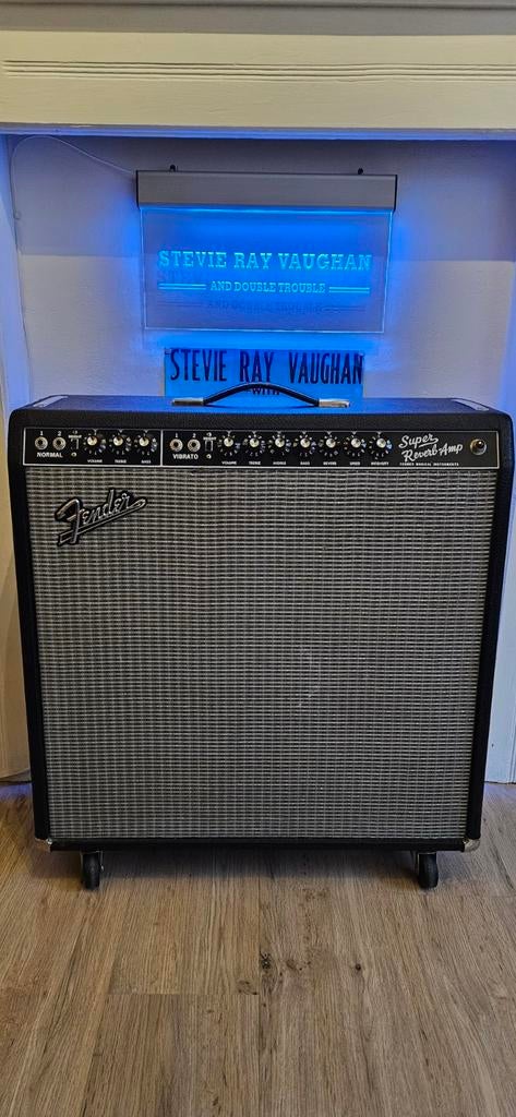 Fender '65 Super Reverb Reissue 45-Watt 4x10", Muziek en Instrumenten, Ophalen