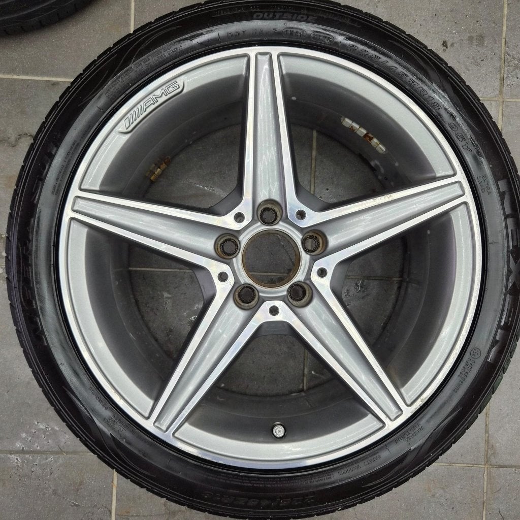 1x 18inch Mercedes AMG A20540111100, Auto-onderdelen, Ophalen, Gebruikt, Mercedes-Benz