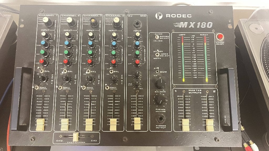 RODEC MX180, Ophalen, Zo goed als nieuw, 5 tot 10 kanalen