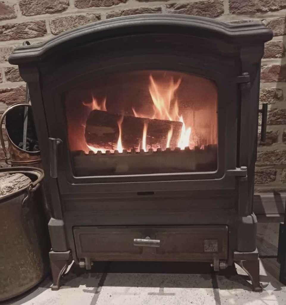 Hout en kolen kachel, Ophalen, Gebruikt, Overige brandstoffen, Allesbrander