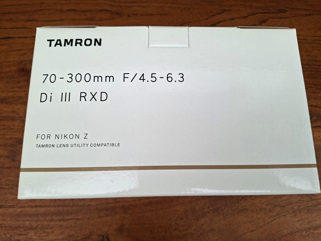 Tamron 70-300 mm f/4,5-6,3 Di III RXD Nikon Z, TV, Hi-fi & Vidéo, Photo | Lentilles & Objectifs, Comme neuf, Enlèvement