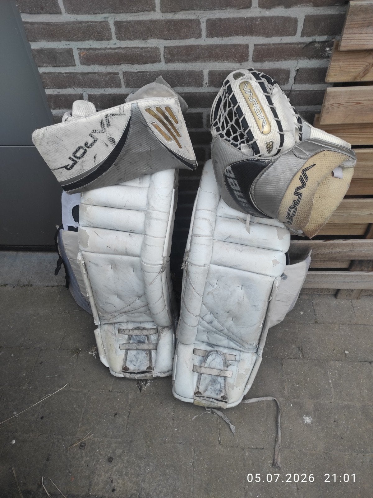 Ijshockey goalie. Gratis., Sport en Fitness, IJshockey, Ophalen