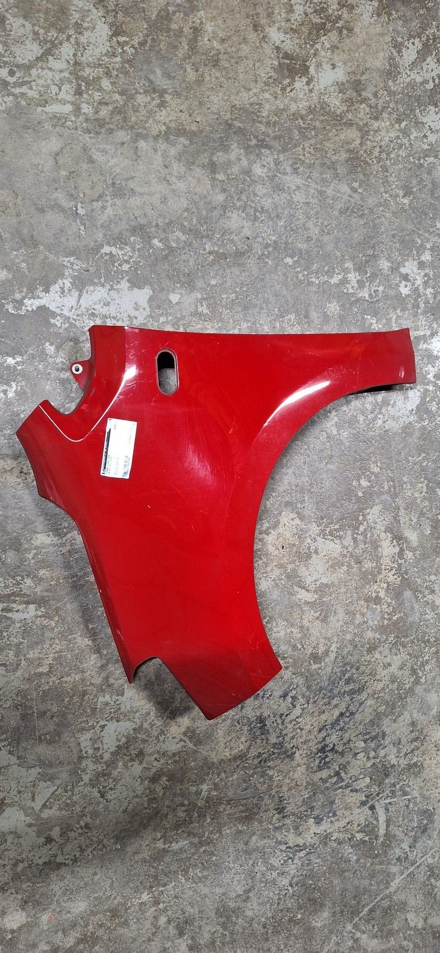 VW Up! Spatbord Links-voor vanaf 2012 Rood (Y3D) Origineel, Volkswagen, -, Garde-boue, Utilisé
