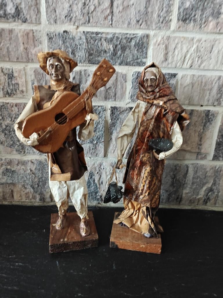 Mexicaanse figuren papier mache 50euro/koppel, Enlèvement
