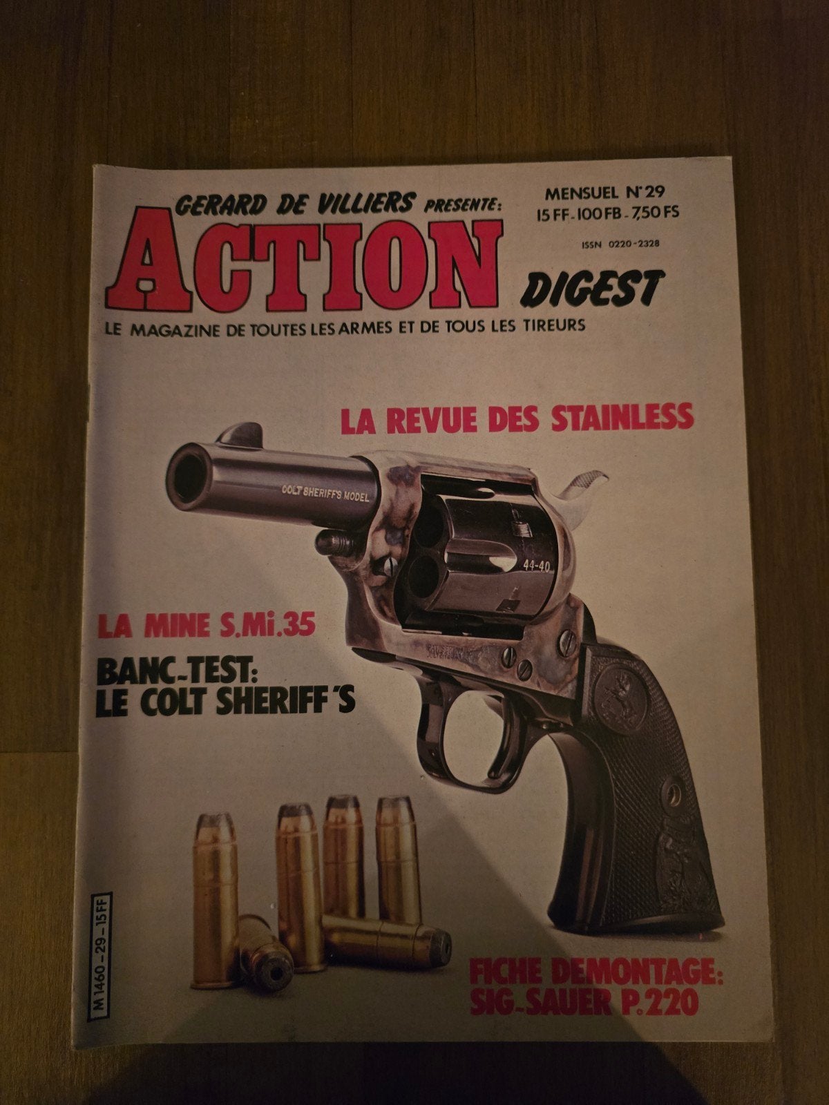 Actieverslag nr. 29 — april 1981 — Gérard de Villiers — Maga, Ophalen of Verzenden