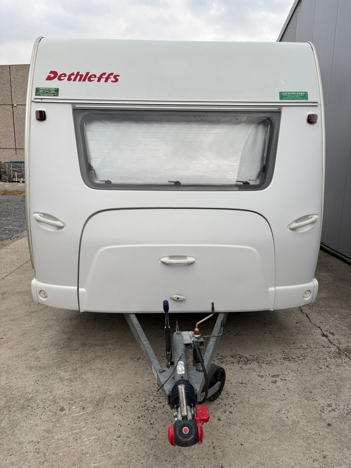 Caravan dethleffs, Caravanes & Camping, Particulier, Dethleffs, Lit fixe, Siège de train