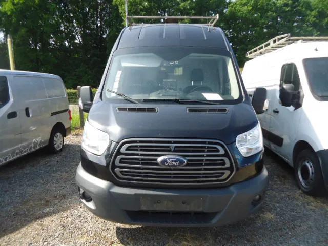 Ford Transit l3h3 ,2.2d ,155 pk ,174 dkm ,,airco ,cruise,tre, Auto's, Bestelwagens en Lichte vracht, Euro 5, Stof, Gebruikt, Zwart