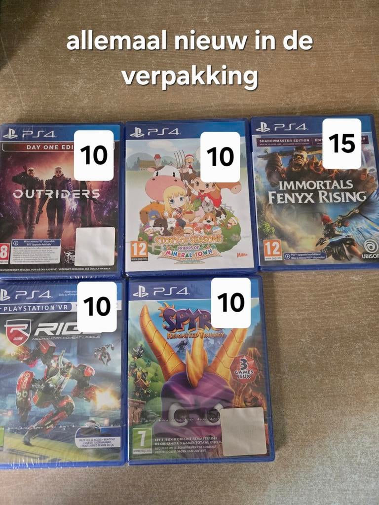 Ps4 spelletjes NIEUW!, Ophalen