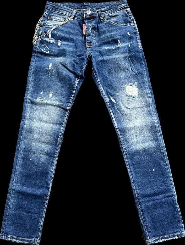 Marshall Denim Jeans ~NIEUW~ [25] Maat 34, Enlèvement ou Envoi, Neuf, Bleu, W33 - W34 (confection 48/50)