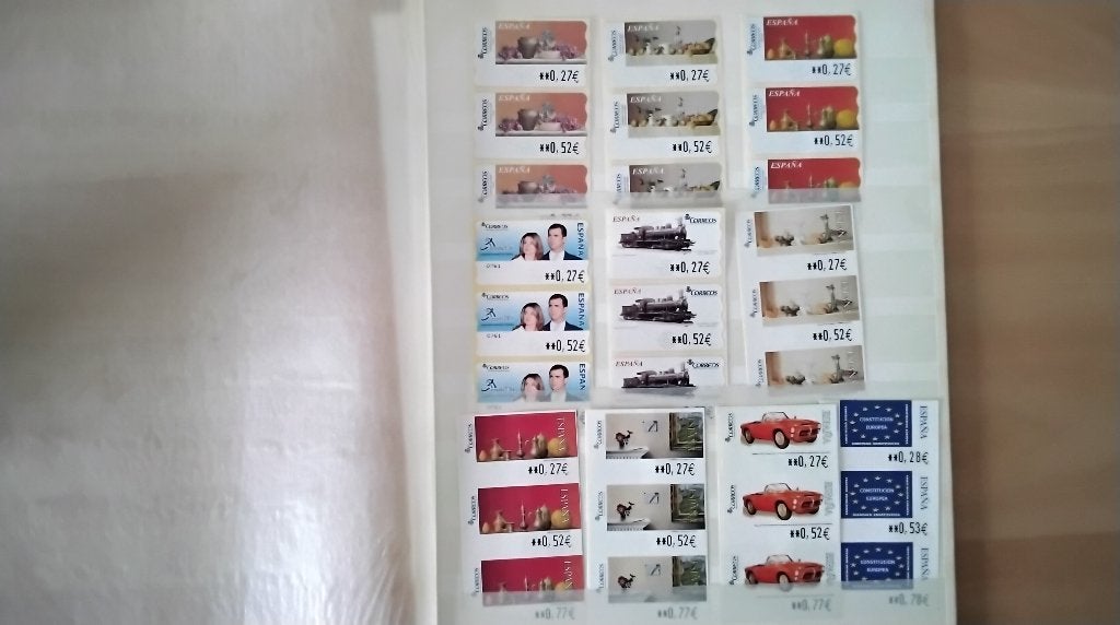 Verzameling Spanje ATM MNH., Postzegels en Munten, Postzegels | Volle albums en Verzamelingen, Verzenden