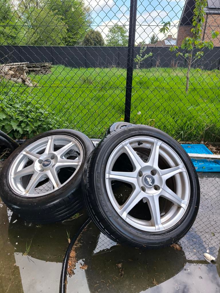 Toyo banden met velgen 17 inch, Ophalen, 17 inch, Band(en)