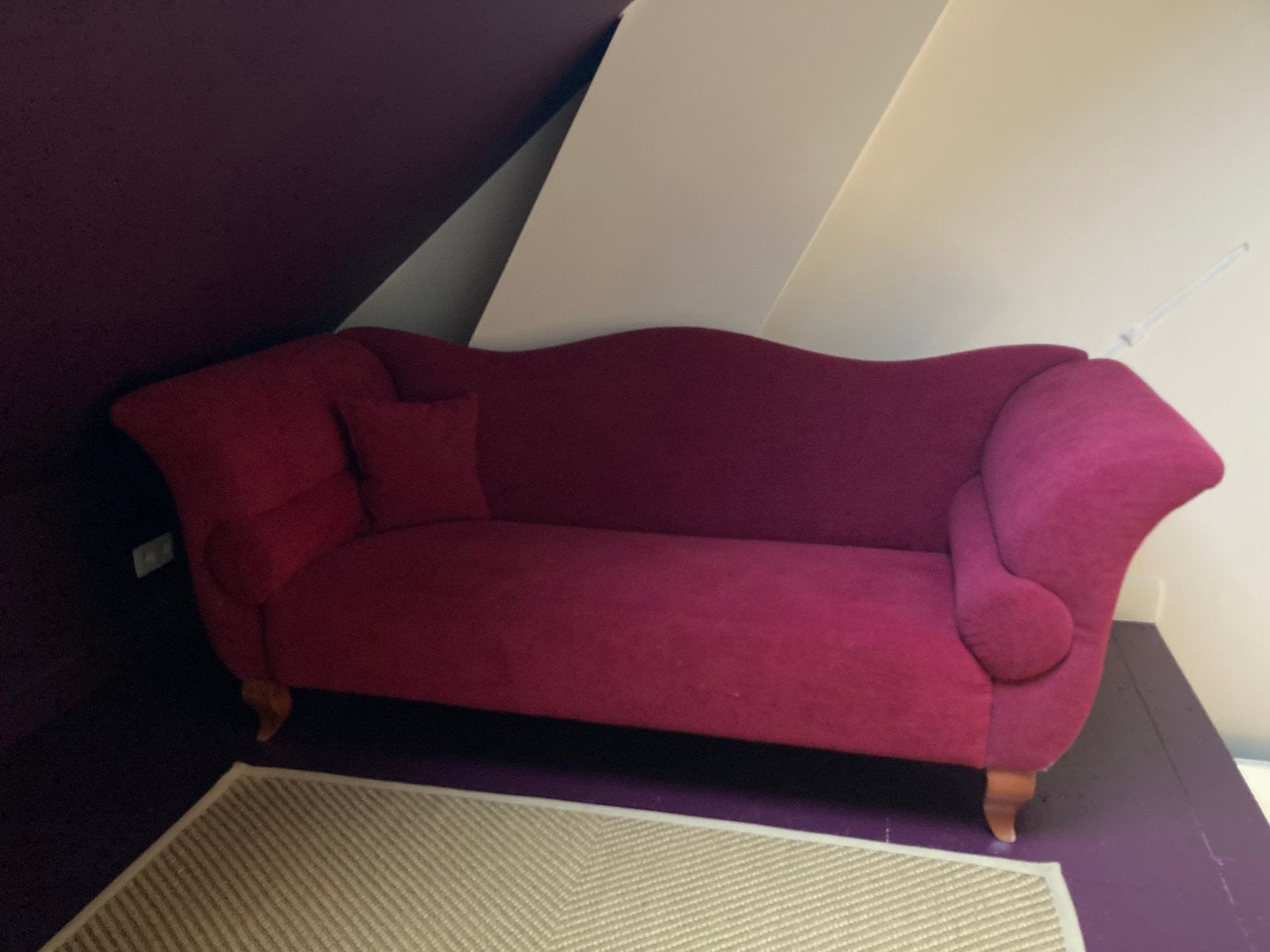 Elegante zetel, Huis en Inrichting, Ophalen, Zo goed als nieuw