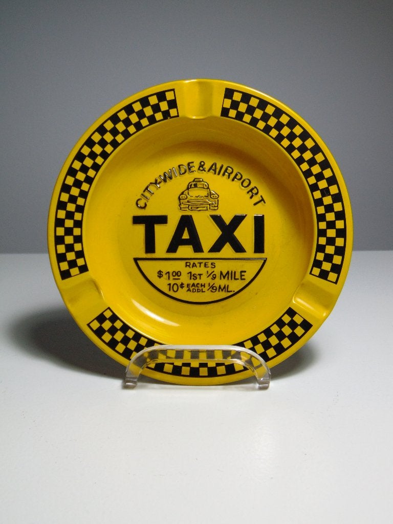 New York Taxi asbak, Enlèvement ou Envoi, Utilisé, Ustensile
