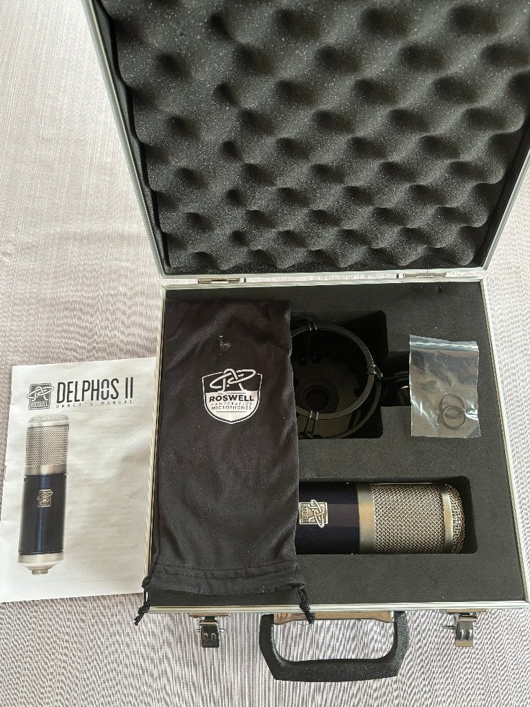 Roswell Delphos II Microfoon, Muziek en Instrumenten, Microfoons, Ophalen of Verzenden, Nieuw, Studiomicrofoon