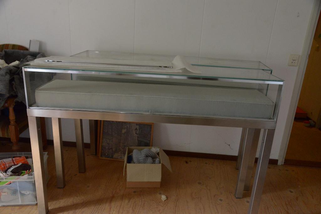Vitrine toonbank, Huis en Inrichting, Kasten | Vitrinekasten, Ophalen, Gebruikt, 100 tot 150 cm, 100 tot 150 cm