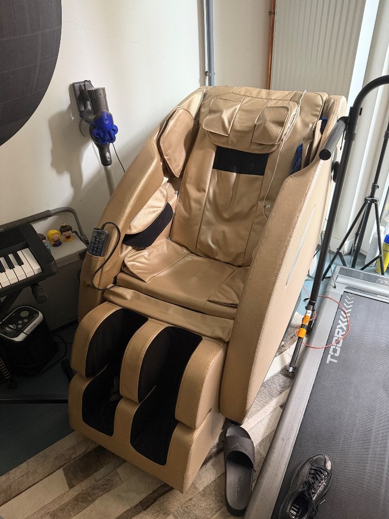 Nieuw massagestoel, Sport en Fitness, Massageproducten, Ophalen, Zo goed als nieuw, Massagestoel of Kussen