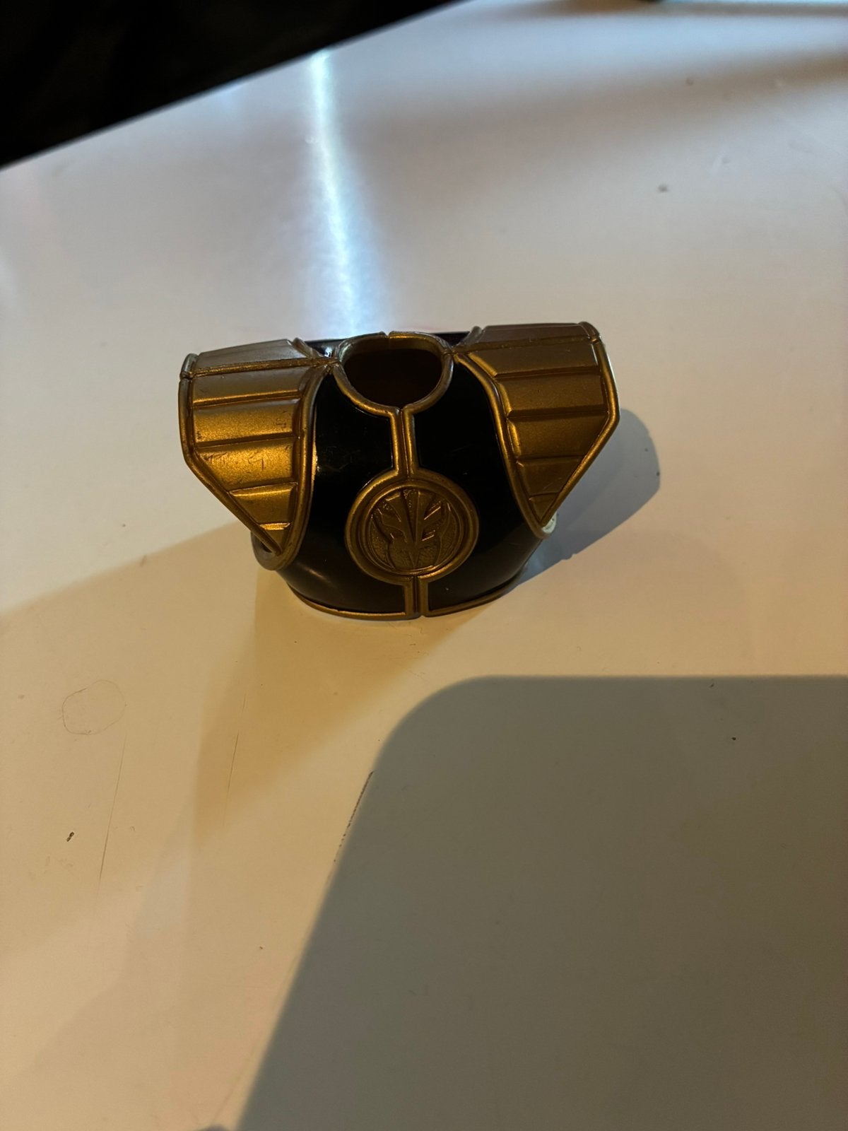Witte power ranger mantel, Ophalen, Gebruikt
