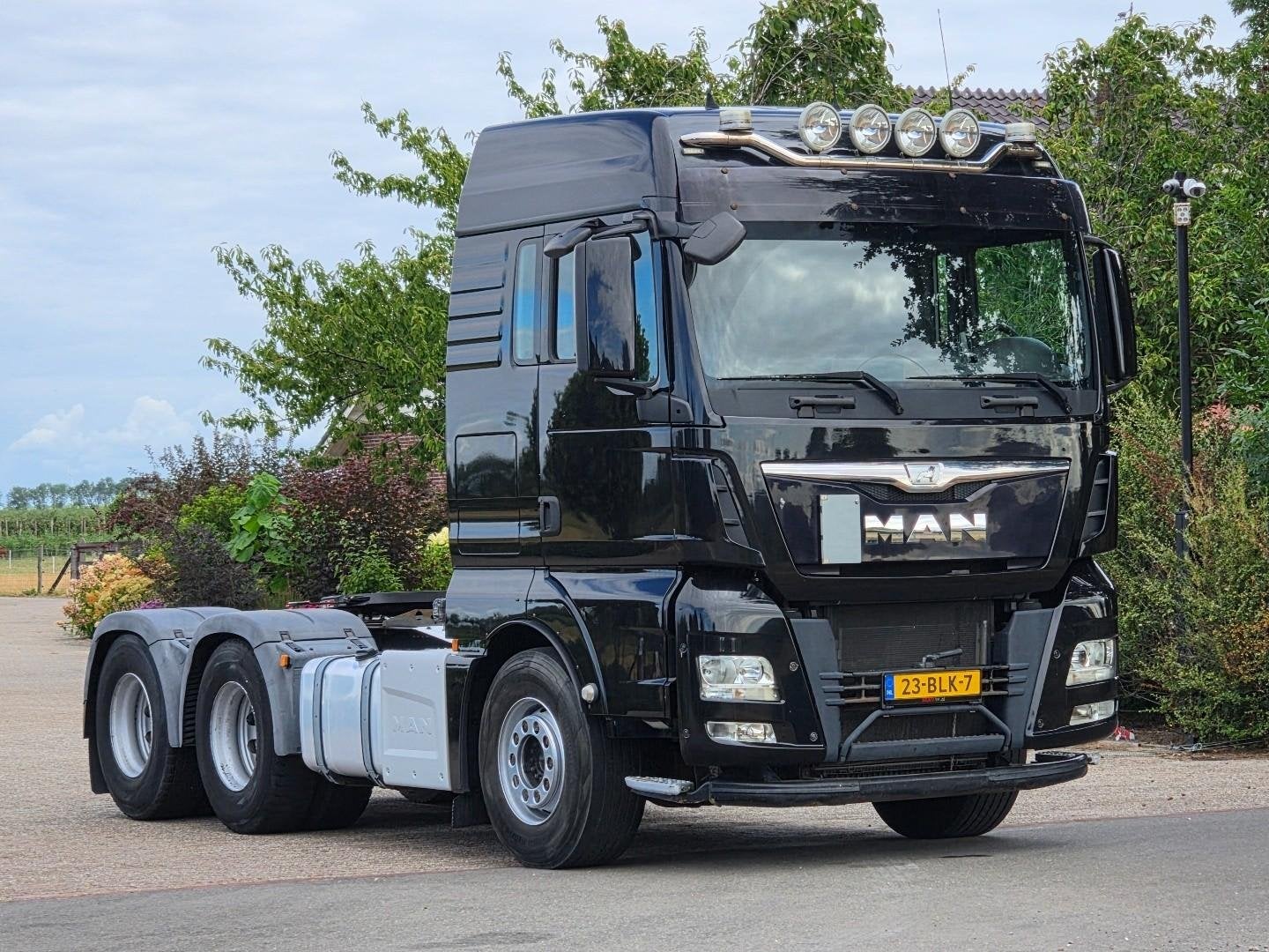 MAN TGX 6x4!EURO6/HYDRAULIEK!PTO/1 eigenaar NL TRUCK DK1265, Auto's, Vrachtwagens, Automaat, 324 kW, Achterwielaandrijving, Euro 6