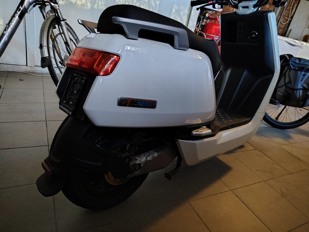electrische scooter, Ophalen