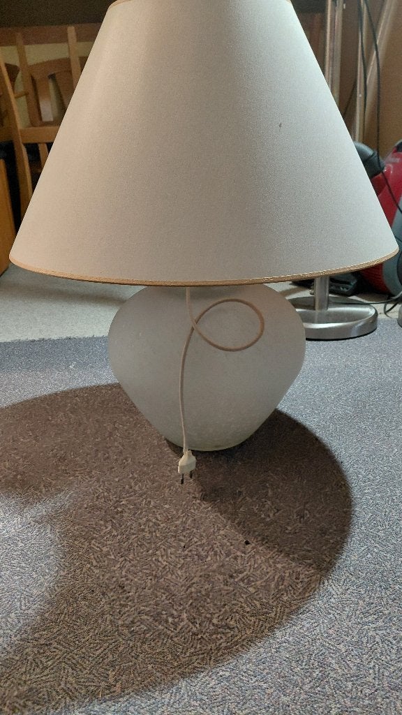 Tafellamp, Met schakelaar, 60 cm, Glas, Ophalen