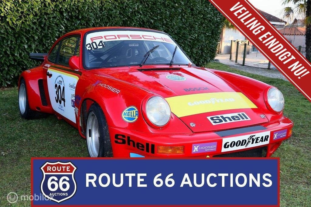 Porsche 911 3.0 RSR | 1974 | Route 66 Auctions, Autos, Achat, Entreprise, Boîte manuelle, Autre carrosserie