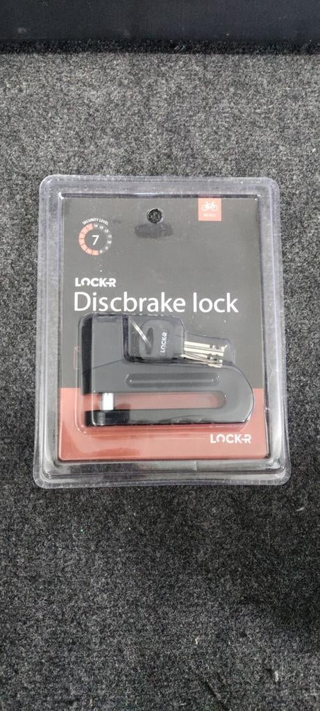 LOCKR remschijfslot, Fietsen en Brommers, Ophalen of Verzenden, Nieuw