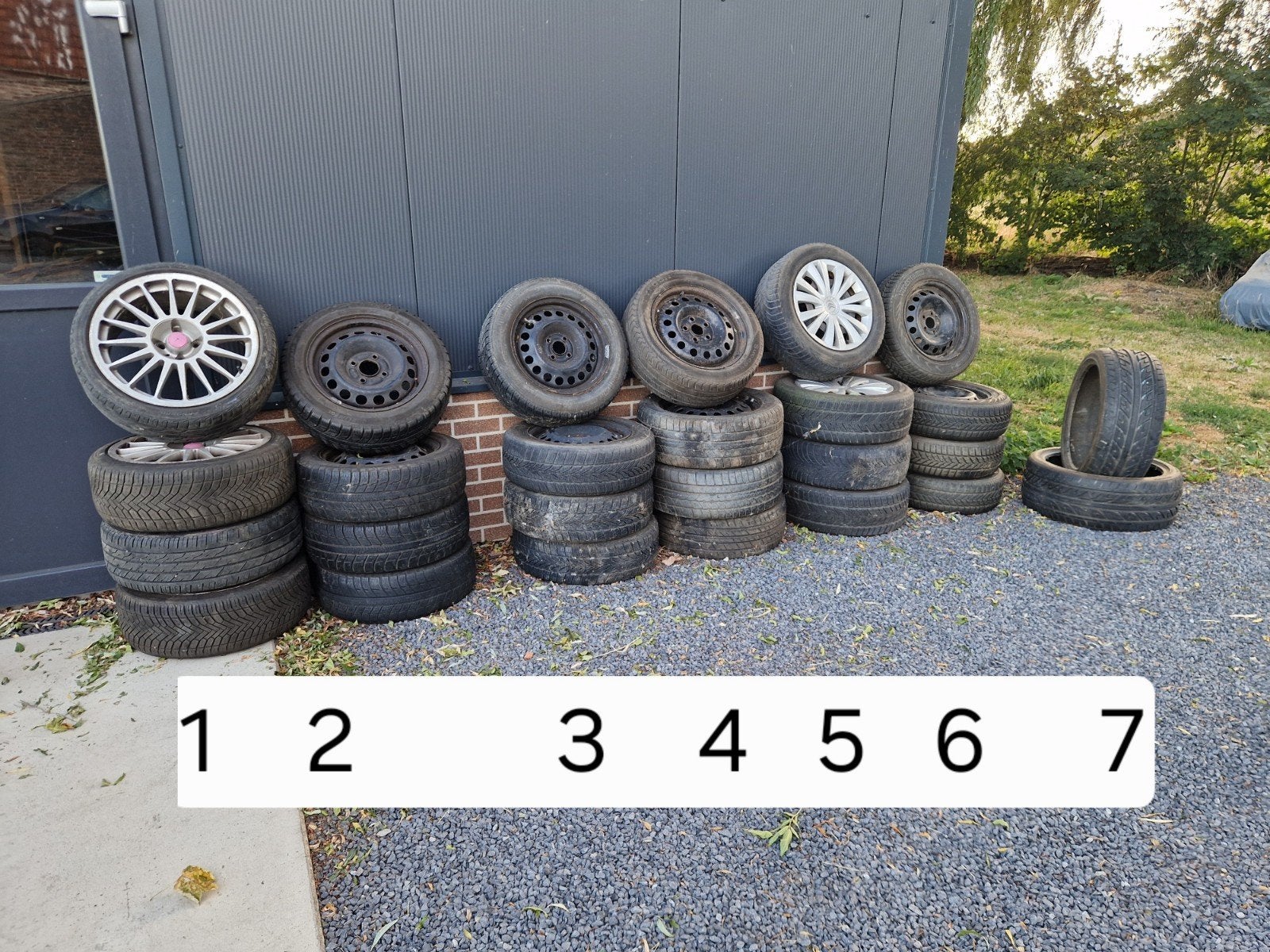 diverse velgen voor autocross of voorraad., Auto-onderdelen, Banden en Velgen, Ophalen, Winterbanden, Band(en)