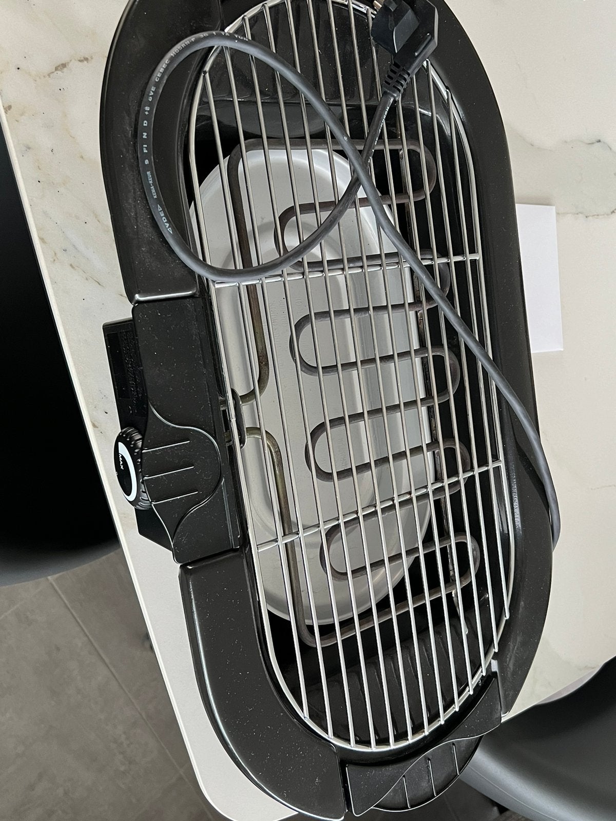 Tafelgrill voor binnen en buiten, Tuin en Terras, Ophalen, Zo goed als nieuw