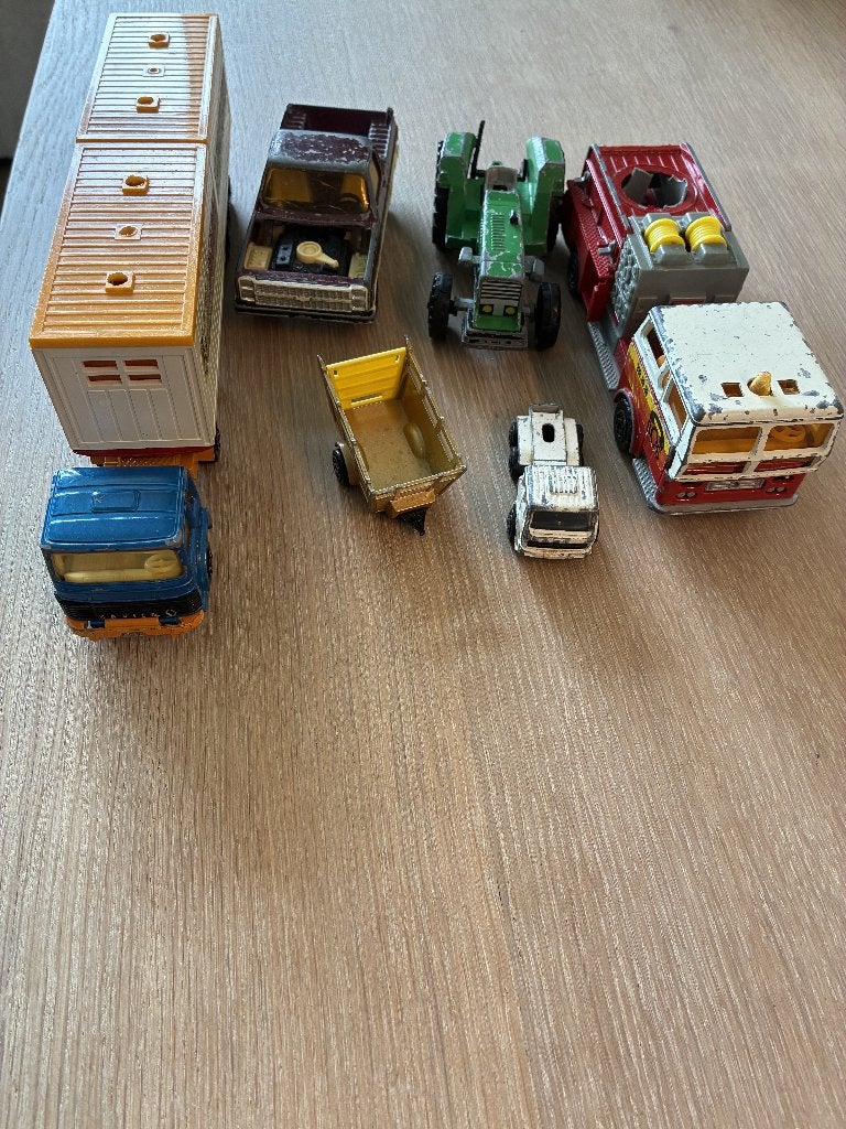 Majorette speelgoed auto, Ophalen