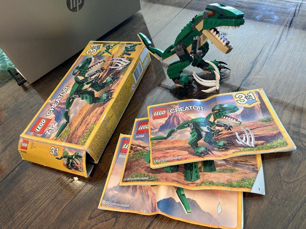 Lego Creator Dino 31058, Compleet, Gebruikt, Lego, Ophalen of Verzenden
