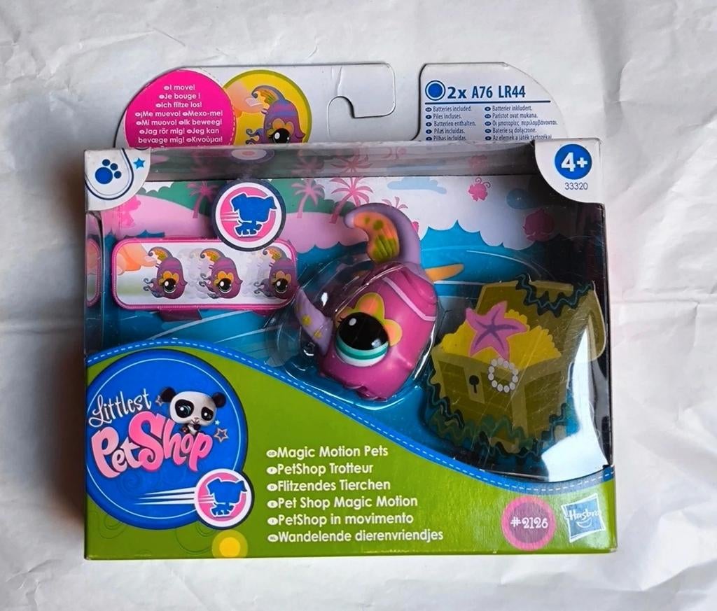 Littlest PetShop Hasbro figurine #2126  LPS poisson . Jamais, Enlèvement ou Envoi
