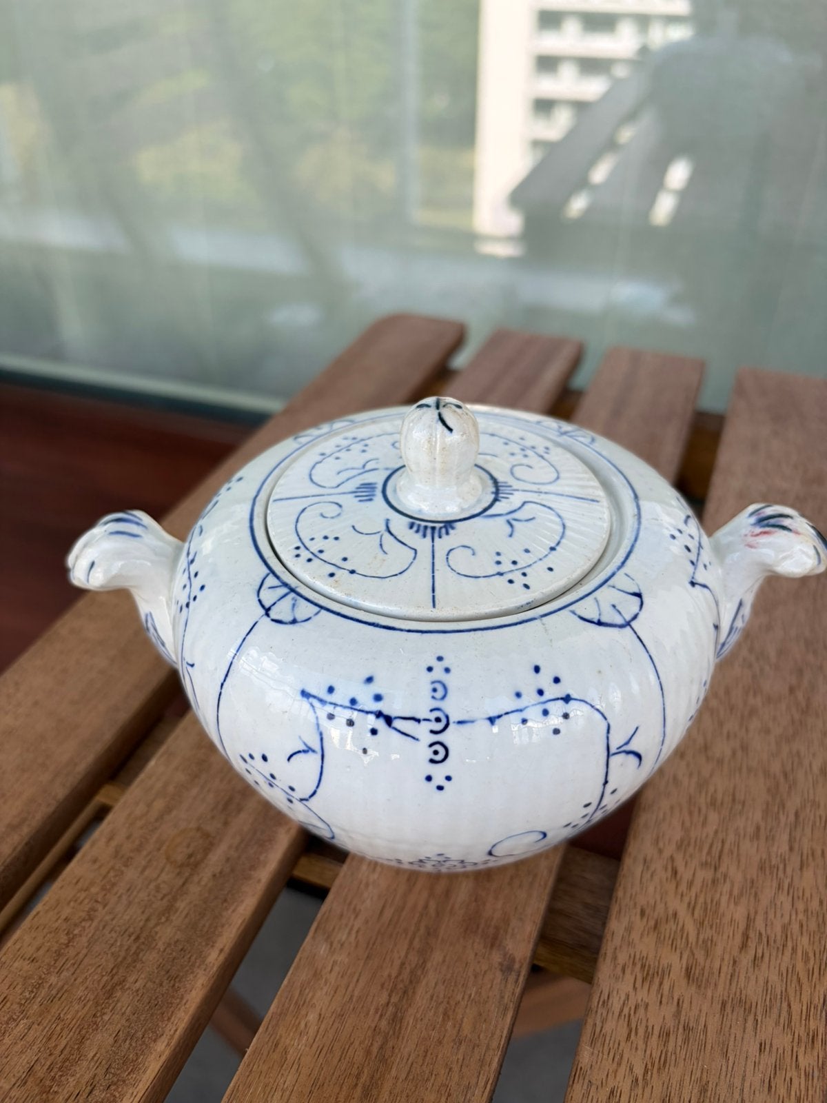 Boch La Louvière Suikerpot (met deksel), Ophalen