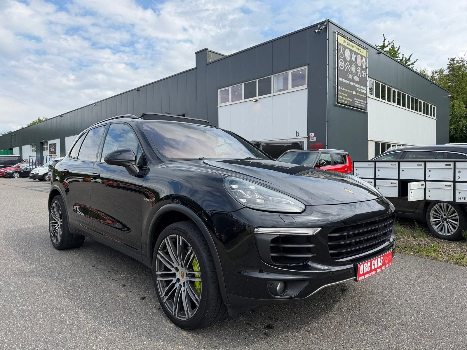 PORSCHE CAYENNE S E-HYBRID 3.0 V6 PHEV – FULL OPTION, Auto's, Automaat, 2995 cc, Zwart, Leder