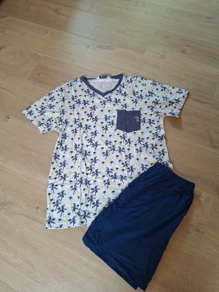 Eskimo: Heren shortama (Medium), Kleding | Heren, Pyjama's, Ophalen of Verzenden, Gedragen, Maat 48/50 (M), Eskimo