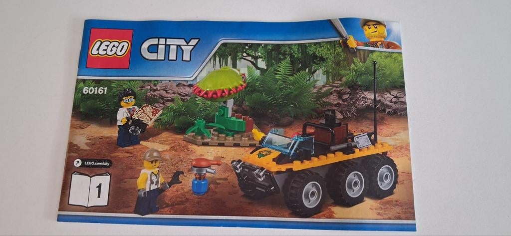Lego City Jungle Onderzoek set 60161, Ophalen of Verzenden, Lego