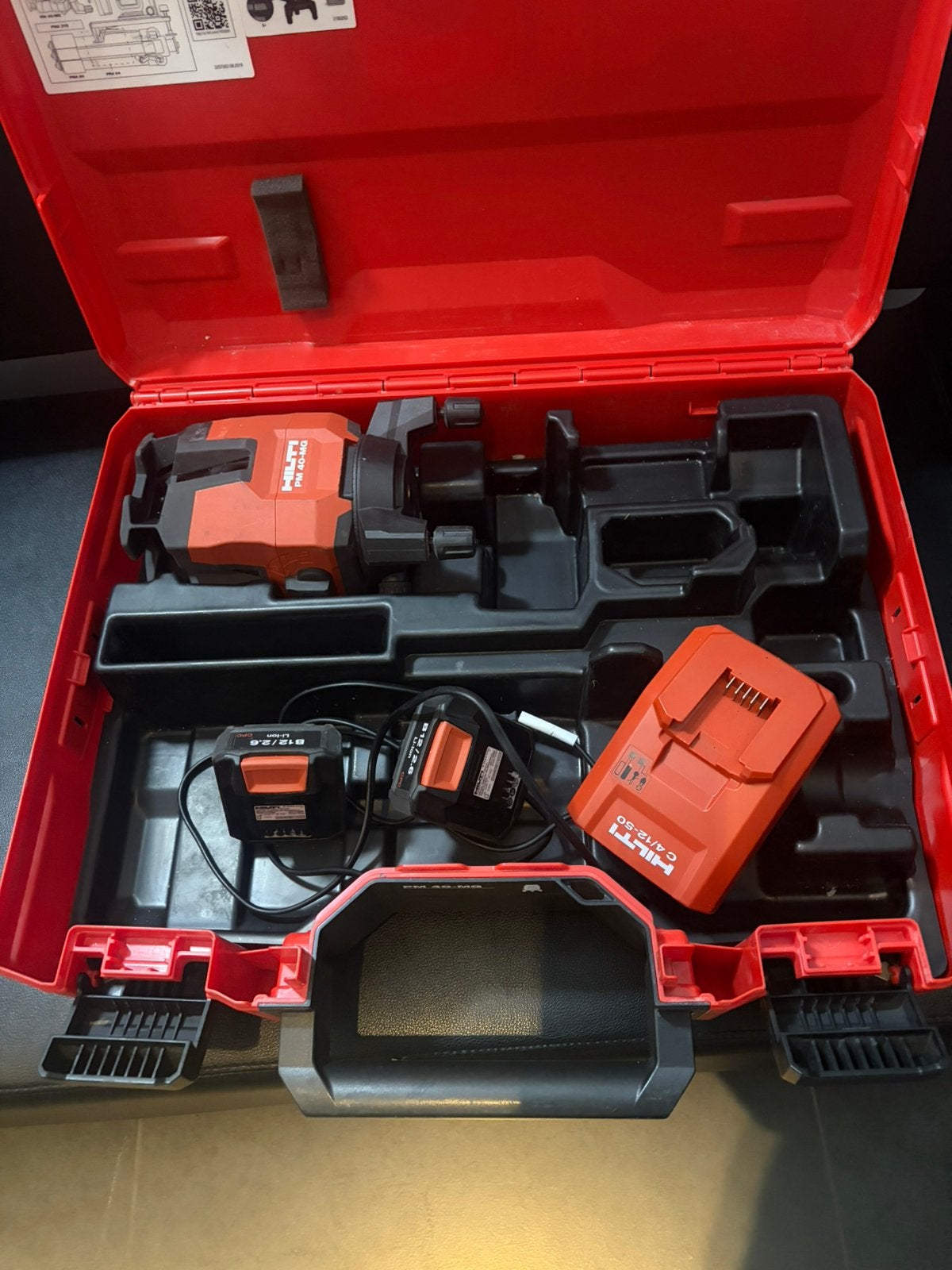 Hilti pm 40 mg, Ophalen, Zo goed als nieuw