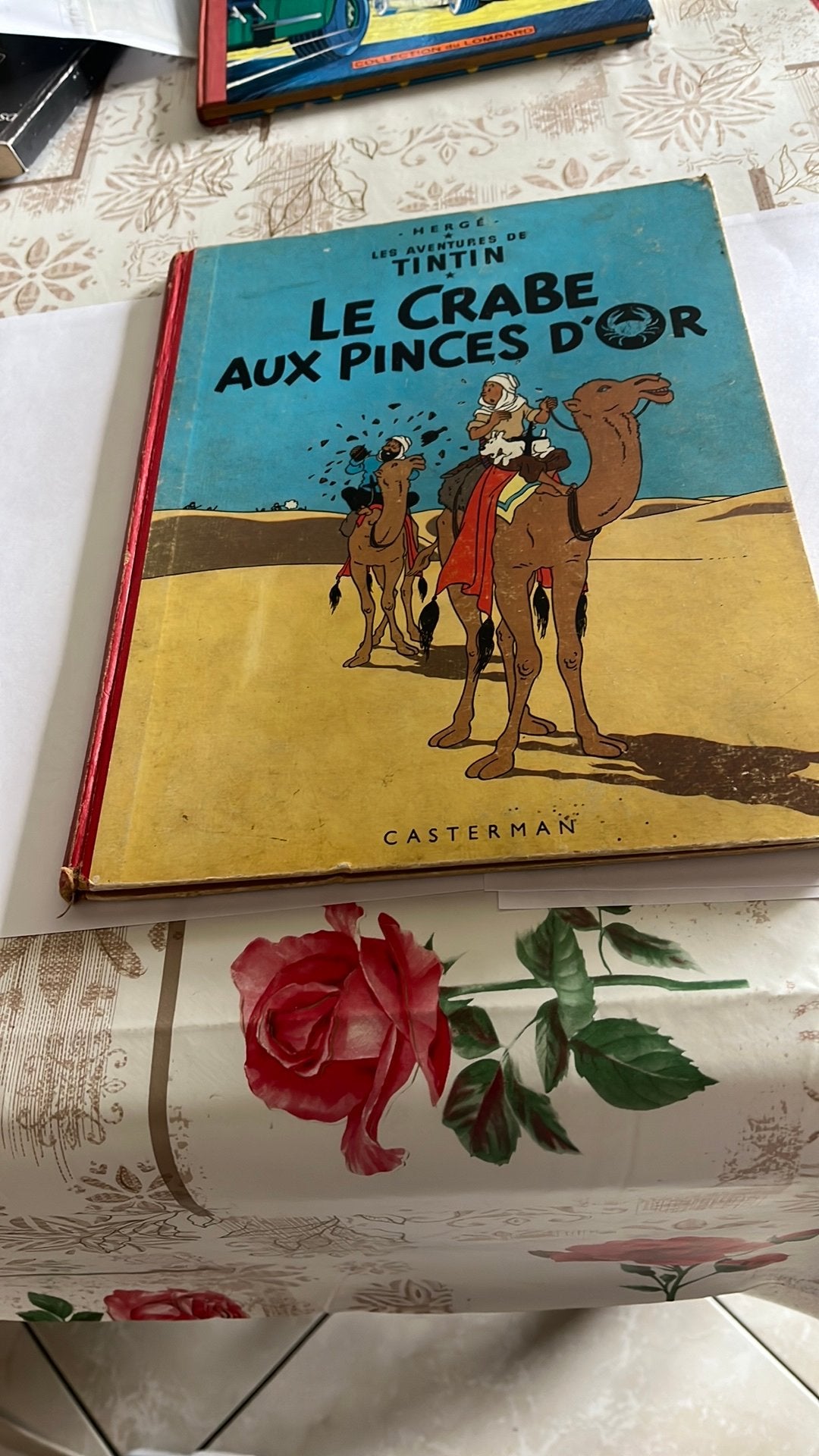Le crabe aux pinces d or, Boeken, Stripverhalen, Ophalen