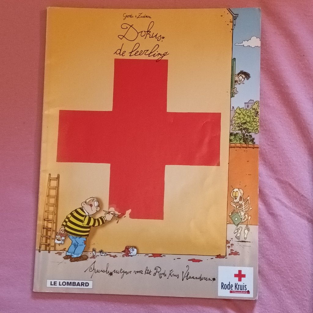 Dokus de leerling:, Boeken, Eén stripboek, Ophalen of Verzenden, Zo goed als nieuw