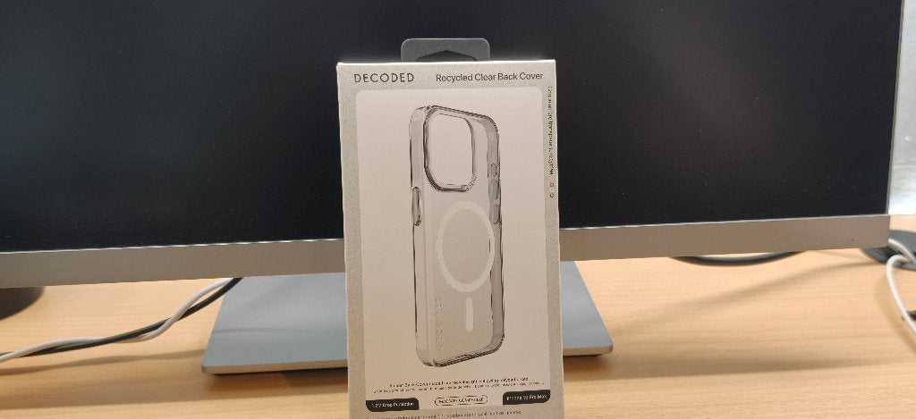 Decoded clear case, Telecommunicatie, Mobiele telefoons | Hoesjes en Screenprotectors | Apple iPhone, Ophalen of Verzenden, Gebruikt