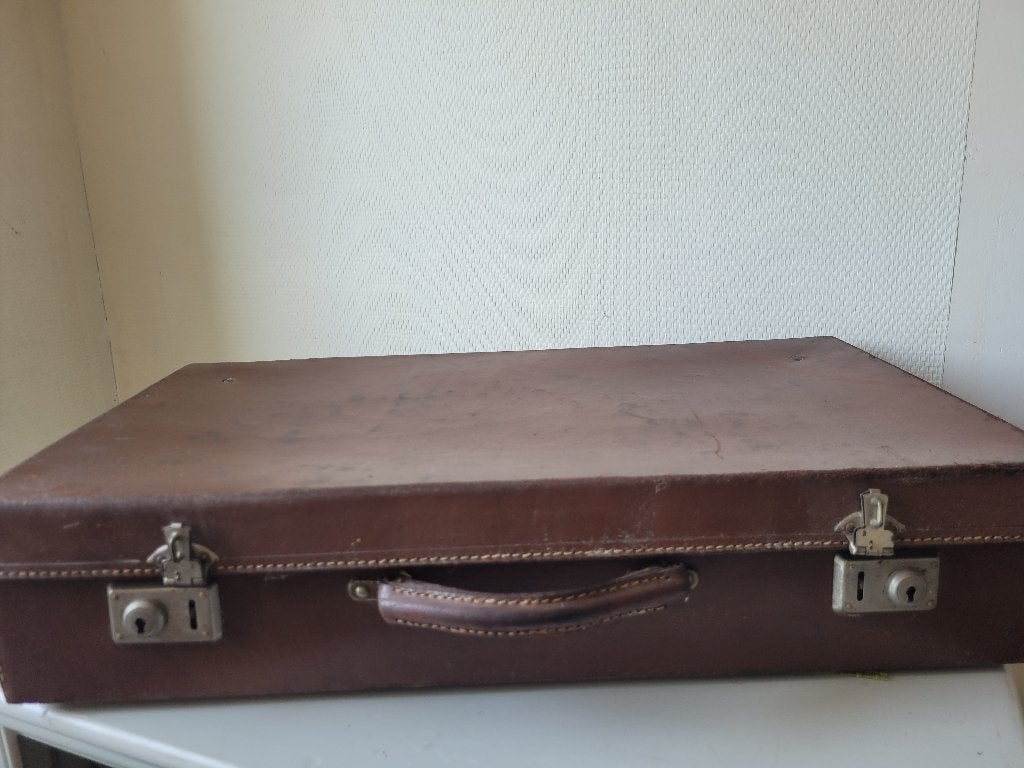 Ancienne Valise Vintage Années 50 Déco /  Retro, Enlèvement, Maison et Meubles